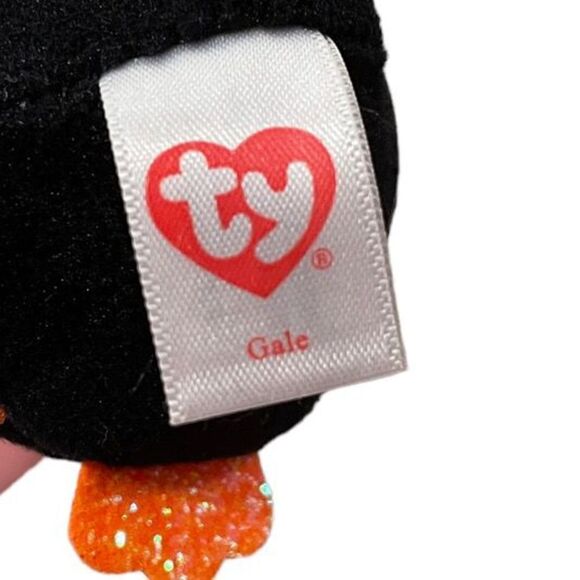 Ty Beanie Boos Gale the Penguin 2019 Christmas Plastic Key Clip Plush Clip On Pl - Picture 7 of 10